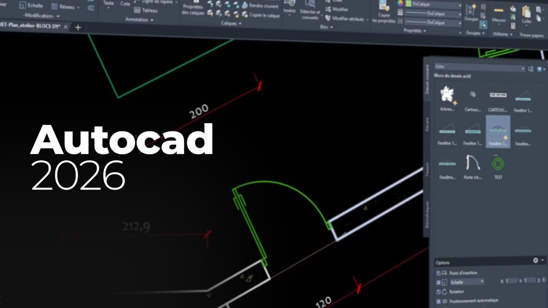 AutoCAD 2026 Techniques Avanc Es Autocad 2026 - X 1080) 